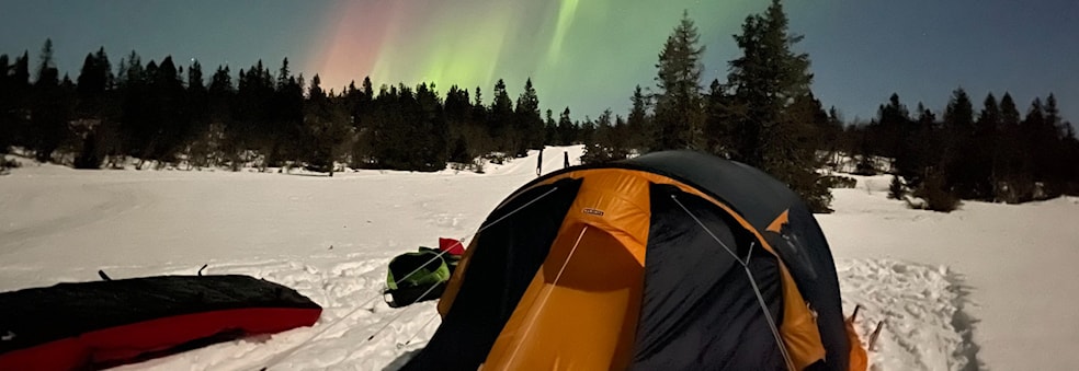 Kurs i vinterfriluftsliv - fjellski og pulk